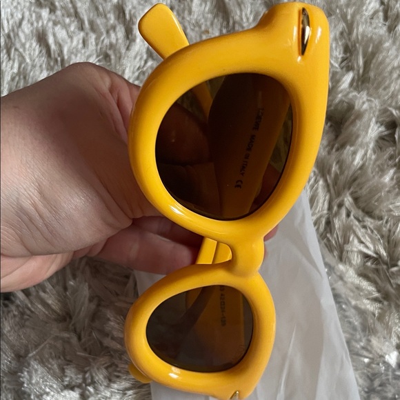 Lo Vibrant Yellow Kids Sunglasses - Picture 7 of 7